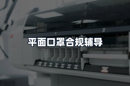 平面口罩合规辅导
